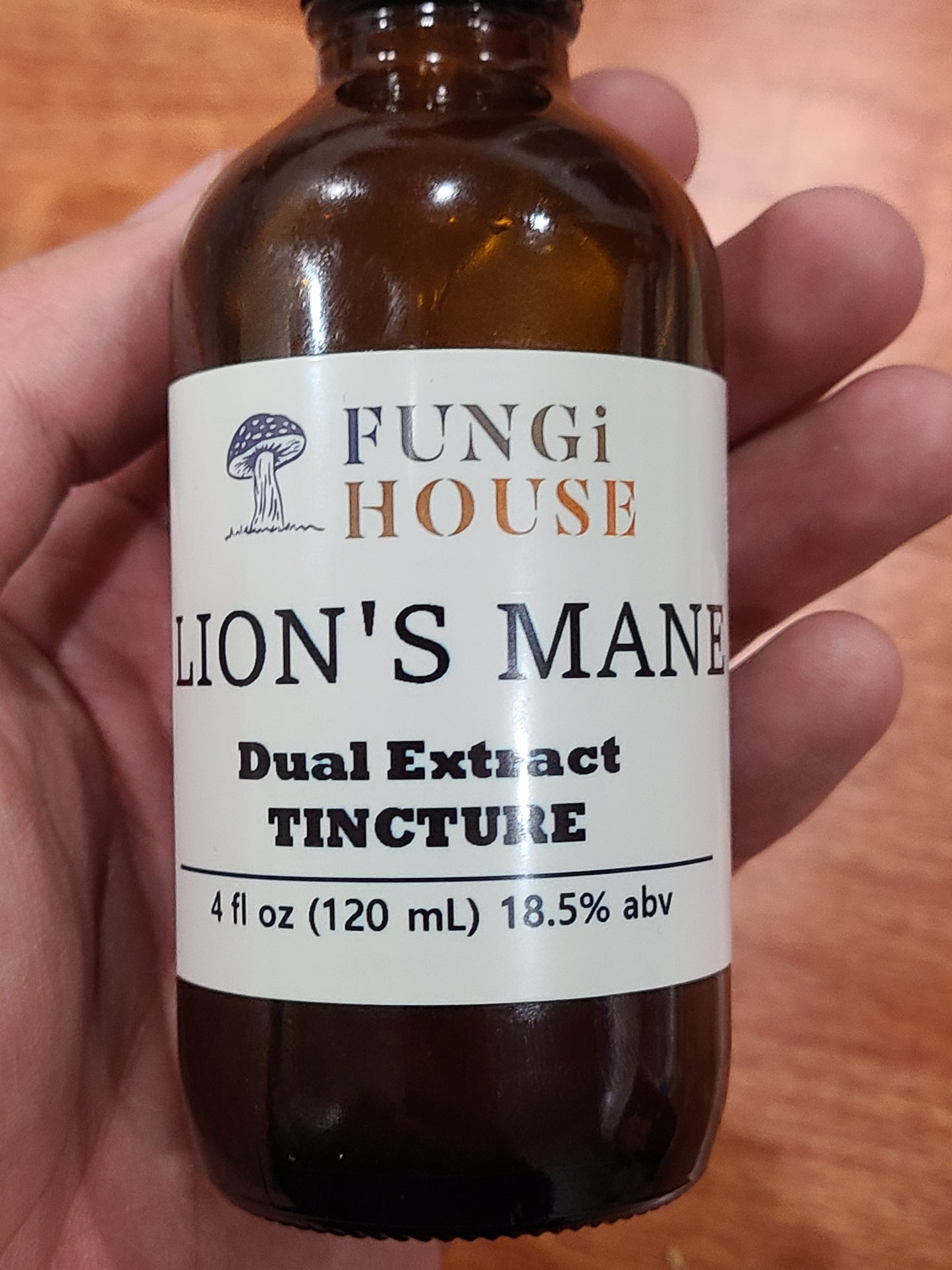 Lion's Mane Dual Extract Tincture